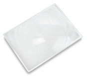 Carson Dm-21 8.5 X 11 X 0.1 Clear Full Page 2X Fresnel Magnifier