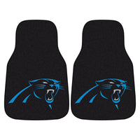 NFL - Carolina Panthers Carpet Car Mat Set - 2 Pieces