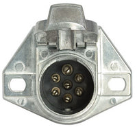 Vehicle End Connector, 7-Way Round Pin