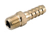 Anderson Metals 1/2 in.   Hose Barb  T X 3/8 in.   D MIP  Brass Adapter