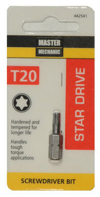 Torx 20 Insert Bit Tip, 1-In.