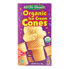 Let's Do Organics Ice Cream Cones - Organic - Case of 12 - 1.2 oz.