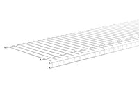 Superslide Ventilated Wire Shelf, White, 6-Ft. x 12-In.