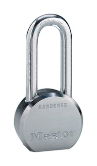 Master Lock  2-1/2 in. W x 2.5 in. L Stainless Steel  Dual Ball Bearing Locking  Padlock  4 pk