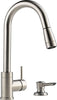 APEX P/D KITCH FAUCET W/SOAP