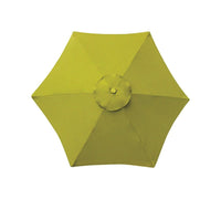 Living Accents Umbrella 1-1/2" D Polyester Yellow