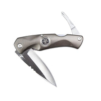 Klein Tools 10 in. Lockback Pocket Knife Silver 1 pc