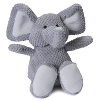 LG GRY Elephant Dog Toy