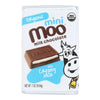 Organic Mini Moo Milk Chocolate Candy  - Case of 14 - .07 OZ