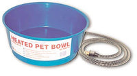 Farm Innovators R-19 1-1/2 Gallon Round Heated Pet Bowl                                                                                               