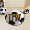 University of Wyoming Soccer Ball Rug - 27in. Diameter