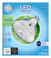 GE PAR38 E26 (Medium) LED Bulb Daylight 90 Watt Equivalence 1 pk