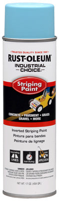 Rust-Oleum Industrial Choice Blue Inverted Striping Paint 18 oz (Pack of 6)