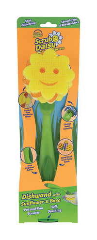 Scrub Daddy Scrub Daisy Heavy Duty Dishwand Scrubber For Household 1 pk