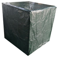 Green/Brown Pallet Tarp Cover, 5 x 4 x 4-Ft.