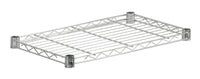 Honey Can Do SHF350C1424 24" X 14" 350 Lb Capacity Chrome Shelf (Pack of 4)