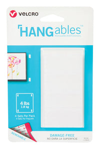 Velcro Hangables Removable Fasteners 4 pk