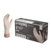 Gloveworks Latex Disposable Gloves X-Large Ivory Powdered 100 pk