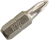 Bosch P2102 1" #2 Phillips® Insert Bits 2 Count                                                                                                       