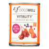 Dogs well Vitality Lamb and Sweet Potato Stew Dog Food - Case of 12 - 13 oz.