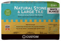 Natural Stone & Large Tile Mortar, 50-Lbs.