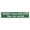 Native Forest Organic Hearts - Palm - Case of 12 - 14 oz.