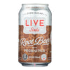 Live Soda - Soda Root Beer Probiotic - Case of 4-6/24 fl oz.