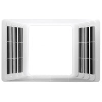 Broan Nutone 80 CFM 2 Sones Bathroom Exhaust Fan with Heater and Light