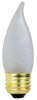 Feit Electric 40 W Flame Tip Chandelier Incandescent Bulb E26 (Medium) Soft White 2 pk