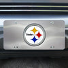 NFL - Pittsburgh Steelers 3D Stainless Steel License Plate