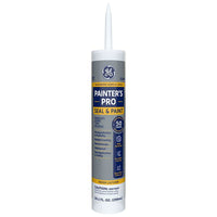 GE Painter's Pro Clear Siliconized Acrylic Latex Painter's Caulk 10.1 oz. (Pack of 12)