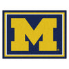 University of Michigan 8ft. x 10 ft. Plush Area Rug