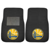 NBA - Golden State Warriors Embroidered Car Mat Set - 2 Pieces