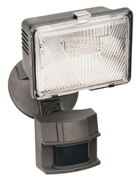 Heath Zenith Motion-Sensing Hardwired Halogen Bronze Security Light