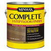 Minwax Complete Satin Acorn Brown Water-Based Wood Floor Stain 1 gal. (Pack of 2)