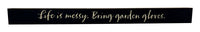 Hallmark Wooden Sentiments 2 in. H X 24 in. W Wood Plaque (Pack of 2).