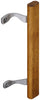 National Hardware 8-1/2 in. L Aluminum Wood Patio Door Pull (Pack of 3).