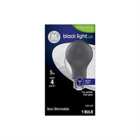 GE A19 E26 (Medium) LED Bulb Black Light 40 Watt Equivalence 1 pk