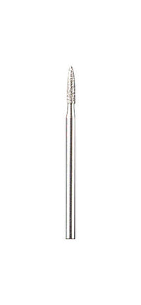 Dremel  1/8 in. Dia. x 3/32 in. L Diamond Coated  Diamond Wheel Point Bit  Conical  35000 rpm 1 pc.