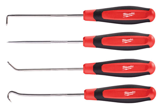 Milwaukee  4 in. Hook and Pick Set  4 pc.