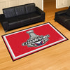 NHL - Washington Capitals 2018 Stanley Cup Champions 5ft. x 8 ft. Plush Area Rug