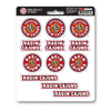 University of Louisiana-Lafayette 12 Count Mini Decal Sticker Pack