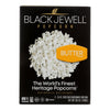 Black Jewell Microwave Popcorn - Butter - Case of 6 - 3-3.5 oz. bags each - 10.5 oz.