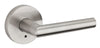 Kwikset Milan Satin Nickel Privacy Lever Right or Left Handed