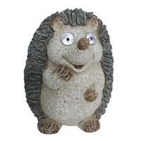 Alpine Gray Resin/Stone 15 in. H Hedgehog Statue