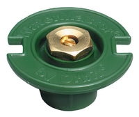 Orbit 54024 Green Flush Head Full Pattern Brass Nozzle