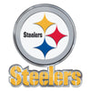 NFL - Pittsburgh Steelers Heavy Duty Aluminum Color Emblem