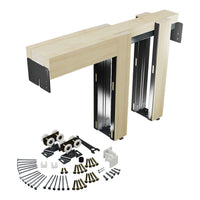 Prime-Line  Aluminum  Pocket Door Frame Kit  1 pk