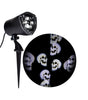 Gemmy Lightshow Skulls Whirl-A-Motion Projector 11.8 in. H x 3.6 in. W 1 pk