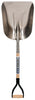 Seymour S500 Industrial Aluminum Western Pattern Scoop Wood Handle